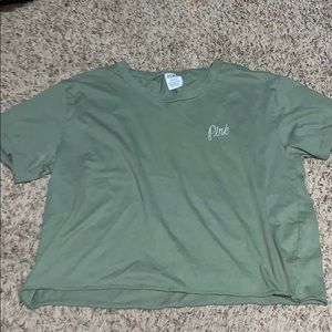 Victoria secret pink crop top